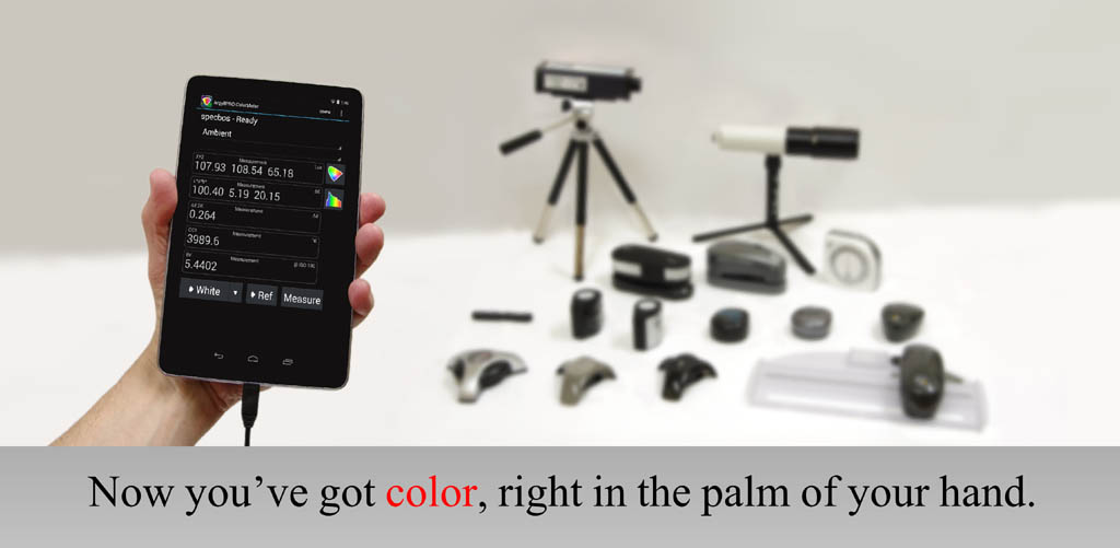 ArgyllPRO ColorMeter.
      Color in the palm of your hand.